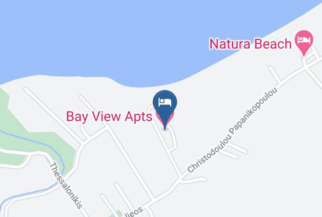 Cyprus - Bay View Apts Maps