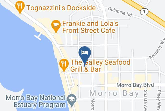 San Luis Obispo - Bay View Inn Maps