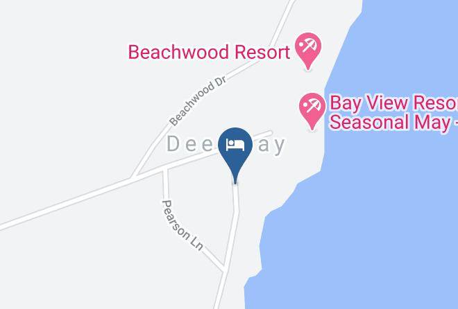 Peterborough - Bay View Resort Seasonal May Oct Maps