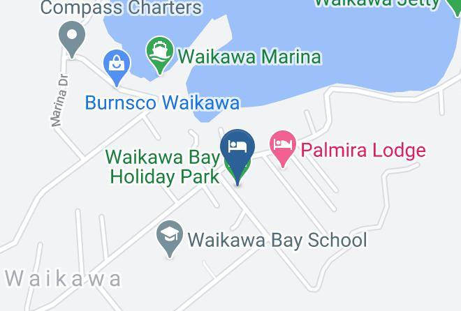 Waikawa Bay Holiday Park Map