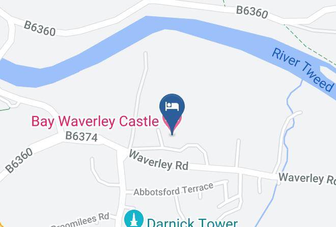 Waverley Castle Hotel Map