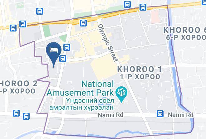 Ulaanbaatar - Bayangol Hotel Maps
