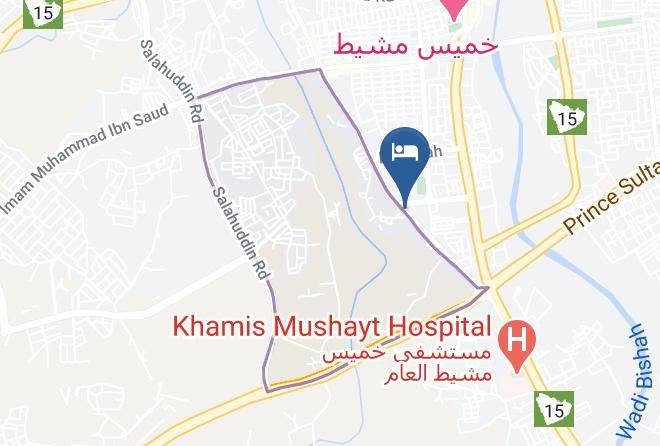Khamis Mushait - Bayat Hotel Maps