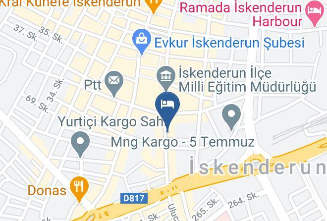 Iskenderun - Bayazit Otel Maps