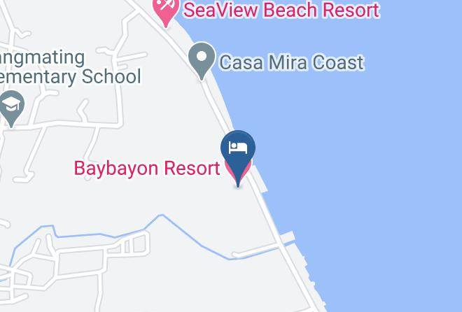 Negros Oriental - Baybayon Resort Maps