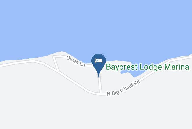 Prince Edward - Baycrest Harbour Lodge Maps