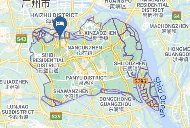 Guangzhou - Baye Hotel Maps