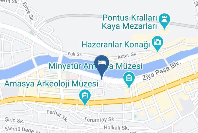Amasya Yuzevler - Bayezid Han Konak Maps