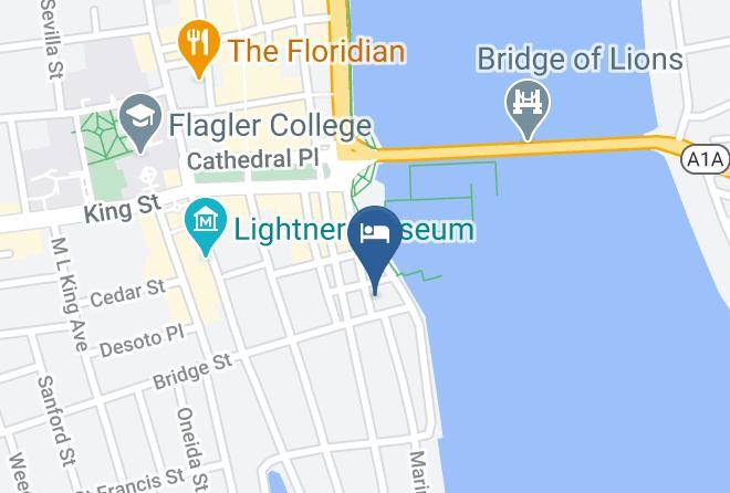 St Johns - Bayfront Inn Maps