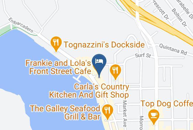 San Luis Obispo - Bayfront Inn Maps