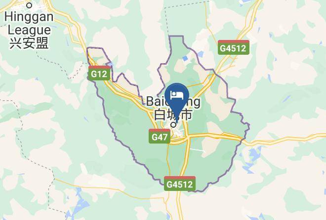 Baicheng - Bayi Hotel Maps