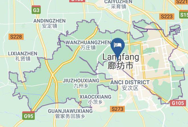 Langfang - Bayi Hotel Maps