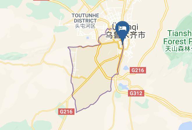 Urumqi - Bayin Hotel Maps