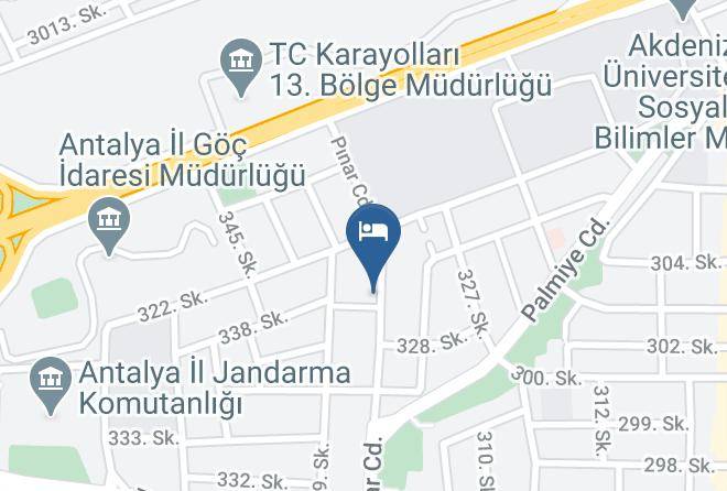Muratpasa - Bayindir Palme Hotel Maps