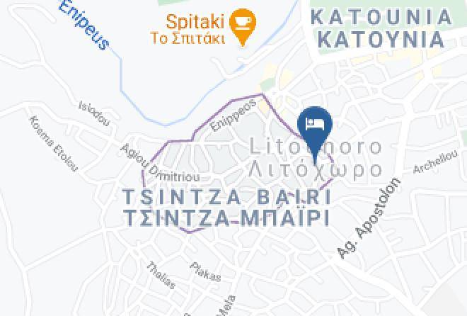 Pieria - Bayiri Petit Pension Maps