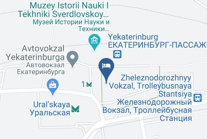 Yekaterinburg - Baykal 2007 Domashnyaya Gostinitsa Maps