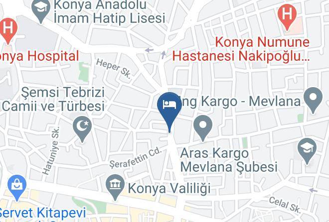 Karatay - Baykara Otel Maps