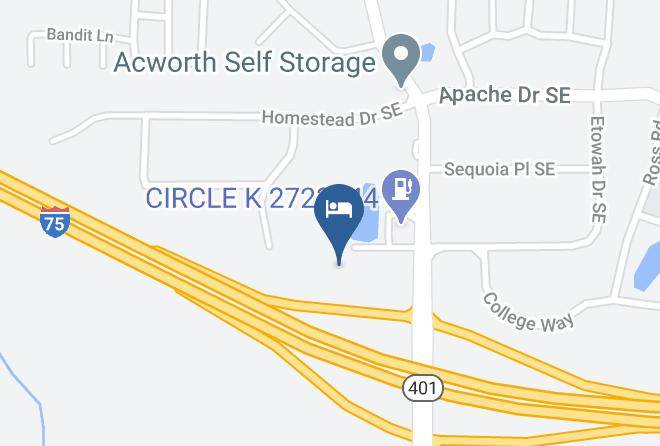 Bartow - Baymont By Wyndham Acworth Maps
