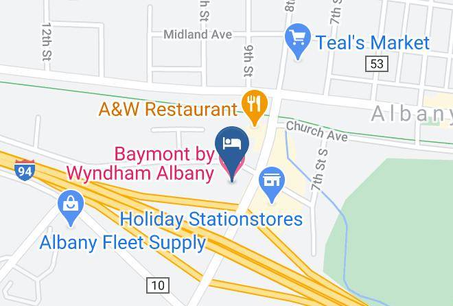Stearns - Baymont By Wyndham Albany Maps