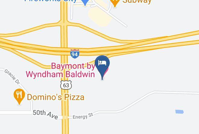 St Croix - Baymont By Wyndham Baldwin Maps