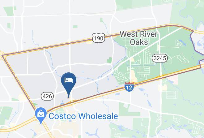 Baymont By Wyndham Baton Rouge Map