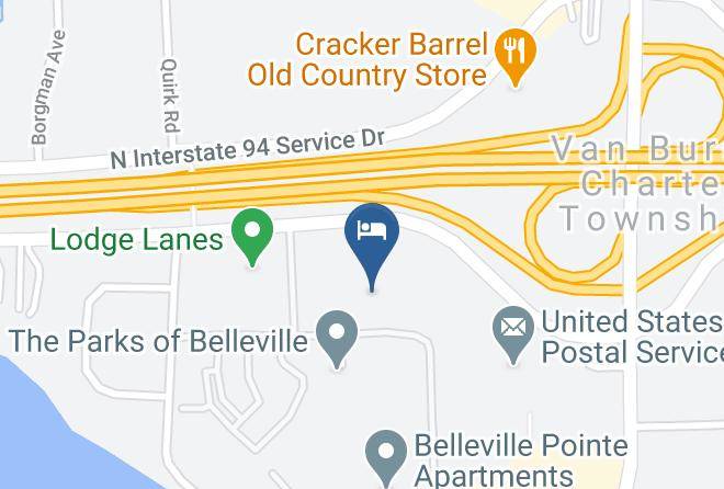 Wayne County - Baymont By Wyndham Belleville Airport Area Maps