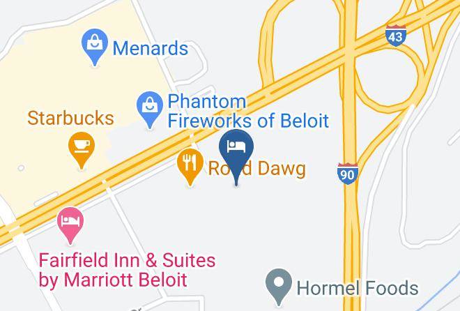 Rock - Baymont By Wyndham Beloit Maps