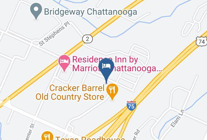 Hamilton - Travelodge By Wyndham Chattanooga Hamilton Place Maps