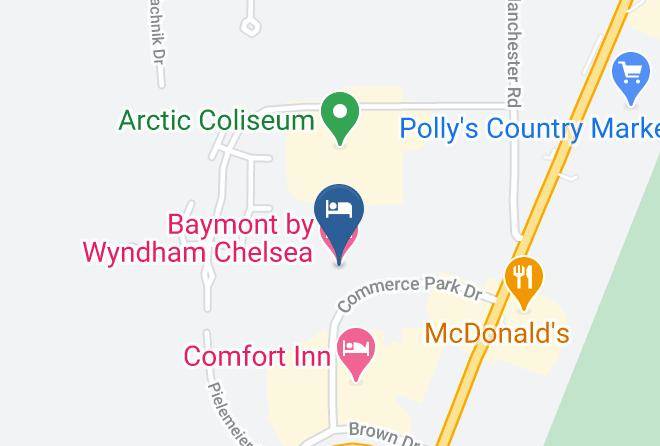 Baymont By Wyndham Chelsea Map