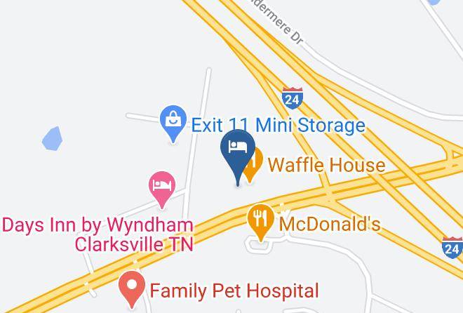 Montgomery - Baymont By Wyndham Clarksville Maps