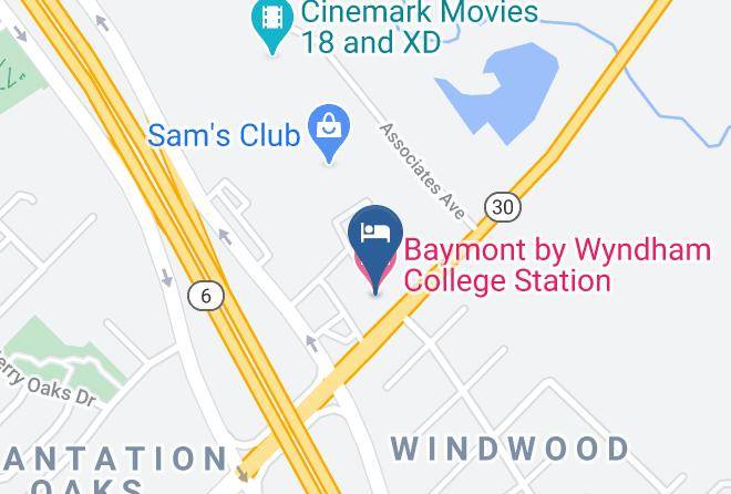 Brazos - Baymont By Wyndham College Station Maps