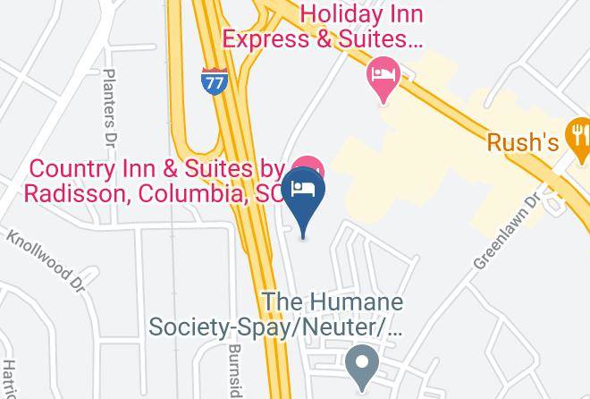 Richland - Baymont By Wyndham Columbia Fort Jackson Maps