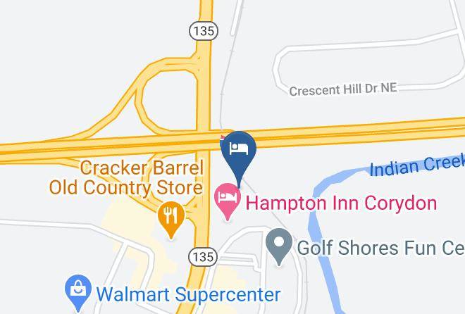 Baymont By Wyndham Corydon Map