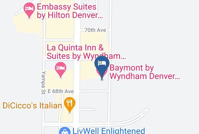 Denver - Baymont By Wyndham Denver International Airport Maps