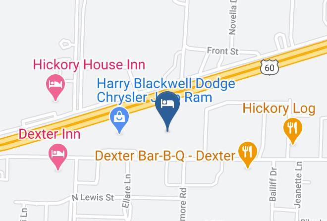 Travelodge By Wyndham Dexter Map