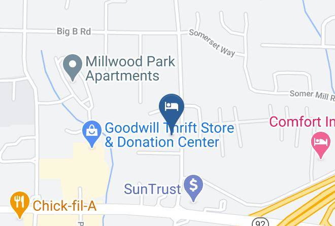 Douglas - Baymont By Wyndham Douglasville Atlanta Maps