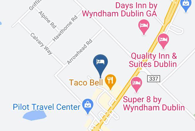 Laurens - Baymont By Wyndham Dublin Maps