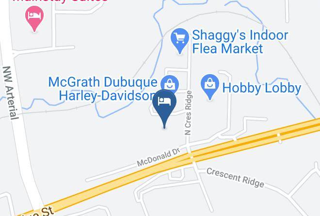 Dubuque - Baymont By Wyndham Dubuque Maps