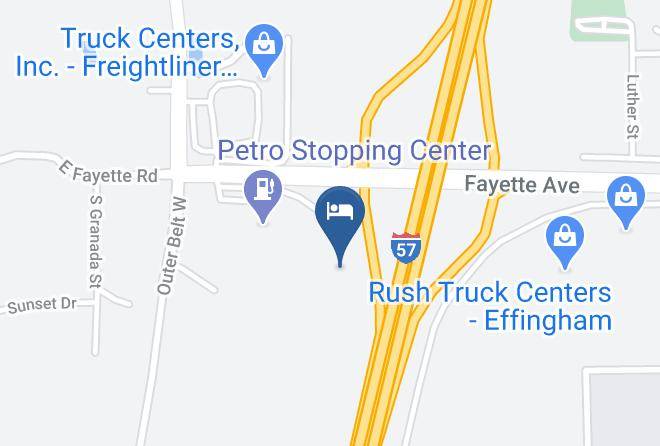 Effingham - Baymont By Wyndham Effingham Maps
