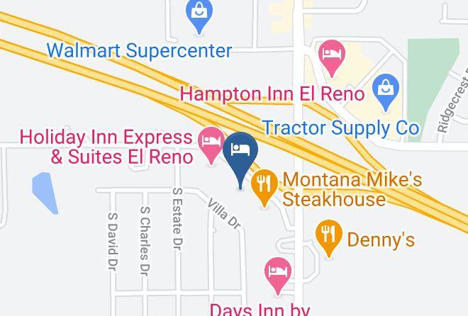 Baymont By Wyndham El Reno Map