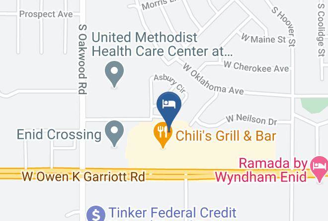 Garfield - Baymont By Wyndham Enid Maps