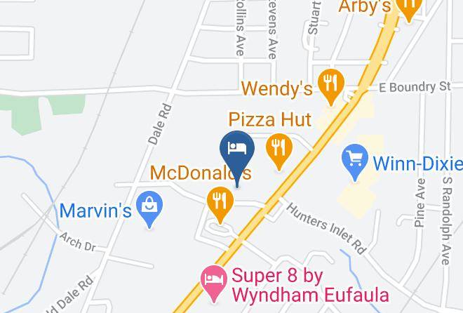 Barbour - Baymont By Wyndham Eufaula Maps