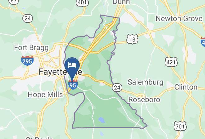 Baymont By Wyndham Fayetteville I 95 Map