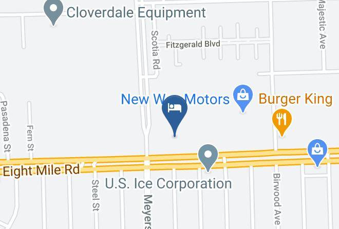 Oakland County Downtown Royal Oak Township - Baymont By Wyndham Ferndale Royal Oak Maps