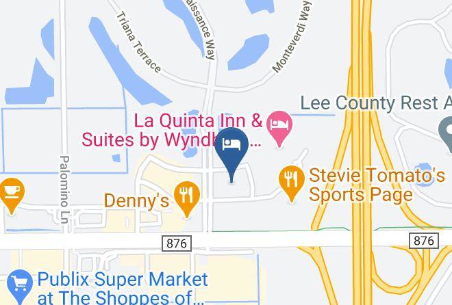 Baymont By Wyndham Fort Myers Airport Map