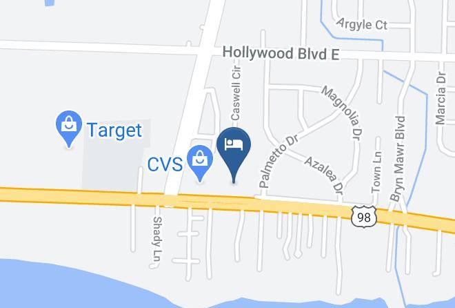 Okaloosa - Baymont By Wyndham Fort Walton Beach Mary Esther Maps