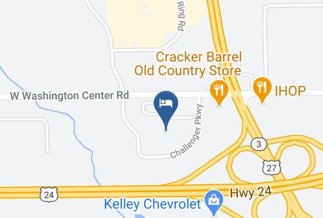 Baymont By Wyndham Fort Wayne Northwest Map