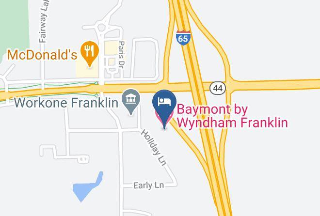 Johnson - Baymont By Wyndham Franklin Maps