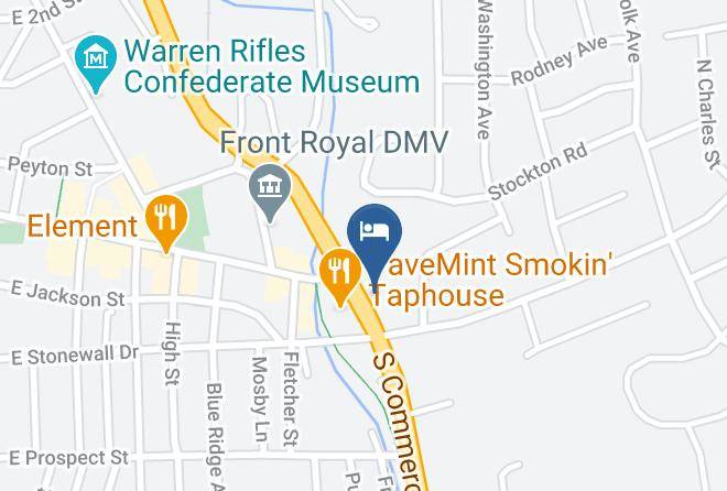 Warren - Baymont By Wyndham Front Royal Near Shenandoah National Park Maps