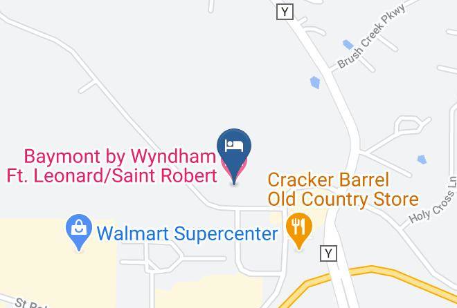 Baymont By Wyndham Ft Leonard Saint Robert Map